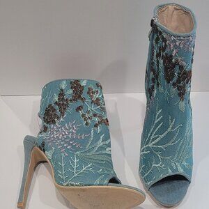 Demin Embroider Shoe